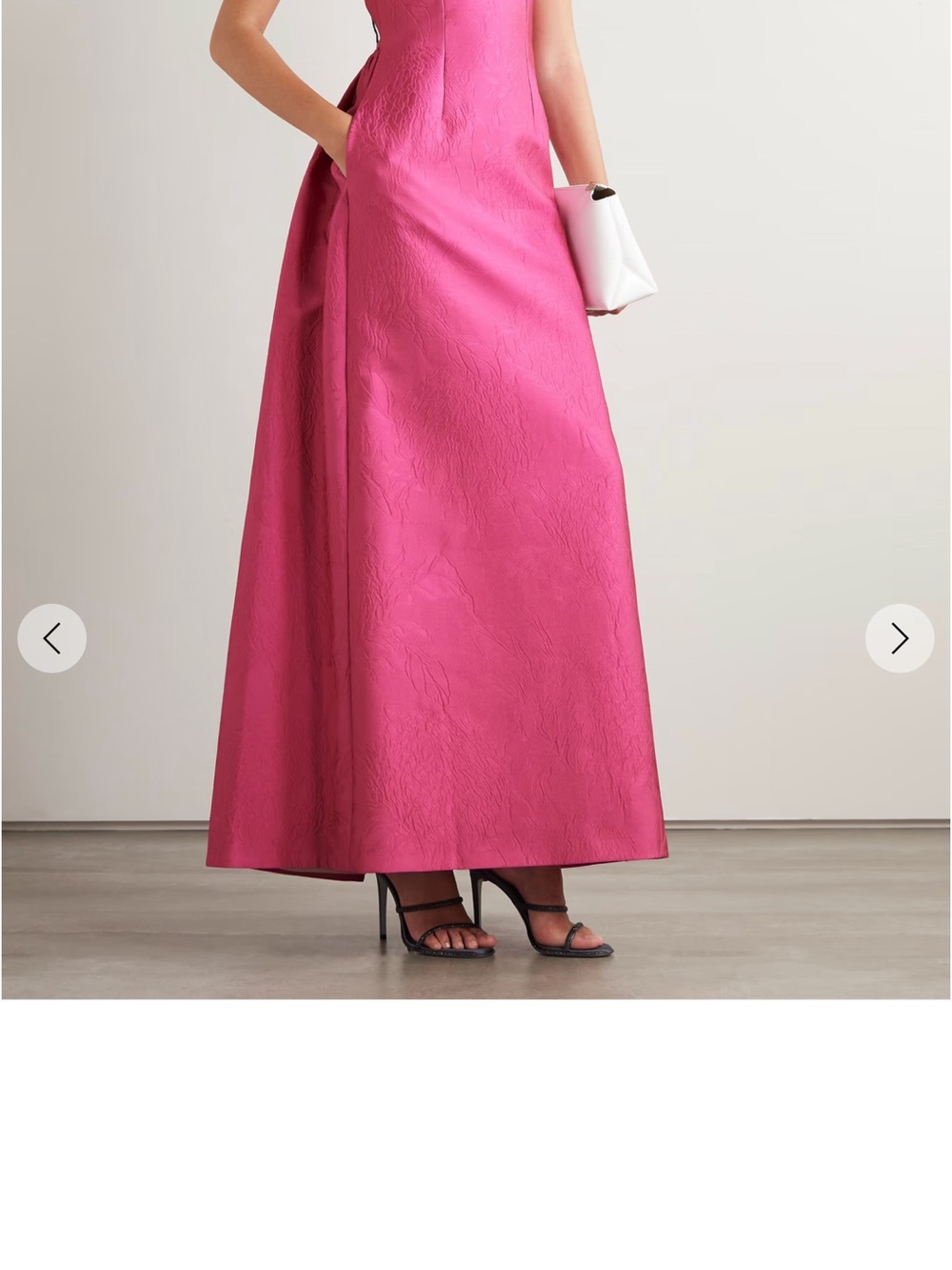 Emilia Wickstead Ninette Pleated Cloqué Gown NEW WITH TAGS!!! Never worn!